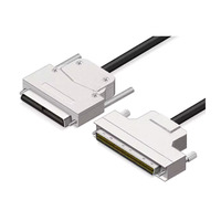 Câble mâle HPDB100P vers SCSI VHDCI100P, conducteur en cuivre, isolation PVC/PE/PP, gaine en PVC/TPE/TPU pour ordinateurs, machines-outils CNC
