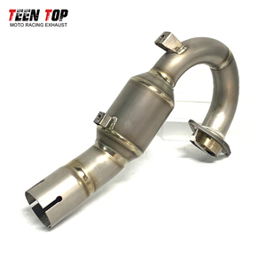 Ligne d'échappement de course Échappement complet pour vélo tout-terrain Motocross Tuyau d'échappement en titane KX250 KXF250 2021 2022 <span class=keywords><strong>2023</strong></span> 2024 - Product Image 5