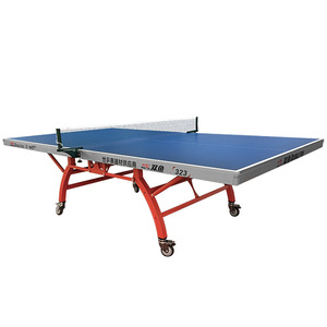 Table de tennis de table Double Fish 323, pliable, portable, pour usage intérieur, compétition standard - Product Image 5