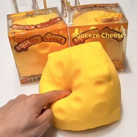 Jouet anti-stress en caoutchouc extra-large de 12 cm en forme de tofu créatif, à rebond lent et malléable, pour le soulagement de l'anxiété et la relaxation manuelle