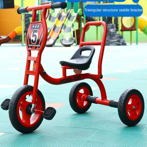 Triciclos de Acero para Niños, Muebles Montessori para Preescolar, Guardería, Jardín de Infancia, Parque Infantil al Aire Libre, Ecológicos y Duraderos - Product Image 1