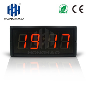 Hangzhou Honghao Popular pantalla grande 4 dígitos 3 pulgadas montado en la pared <span class=keywords><strong>Led</strong></span> Digital gimnasio reloj temporizador - Product Image 2
