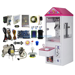 Xu hoạt động Arcade món quà nhỏ Claw máy mini Claw cần cẩu máy DIY Kit 25.7cm giàn với đồng xu chấp nhận nút khai thác - Product Image 1
