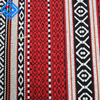 Nouveau design Sadu Sado, tissu en twill tricoté imprimé arabe 100% polyester pour canapé, chaise, tente, sac, textile de maison en Arabie Saoudite et au Moyen-Orient