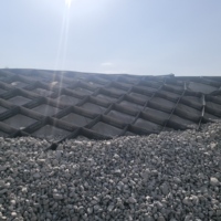 Geocelda de HDPE de 150-445 mm / Rejilla de Grava en Forma de Panal para Caminos de Entrada