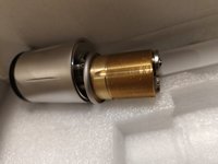 Cylindre de serrure électronique étanche IP67 à visser US TTlock, corps de serrure externe intelligent avec carte NFC RFID pour téléphone, serrure à came