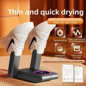 Secador de Zapatos Eléctrico con Calefacción 360 °   Deshumidificador, Desodorizador y Desinfectante para Ciclos de Ciclación 220V XA1009 - Product Image 4