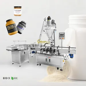 TOP Y Automatic coffee jar packing machine filling sealing and powder jar packing production line