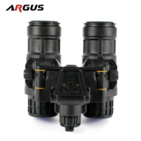 Système de sécurité avec jumelles de vision nocturne ARGUS à quatre yeux, étanches, portée de 400 m, grossissement 1x, kit de boîtier