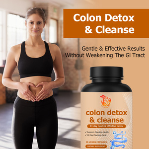 Prix direct usine : Capsules détox et nettoyantes pour le côlon, soulagement des ballonnements intestinaux avec probiotiques, complément alimentaire pour la santé digestive - Product Image 6