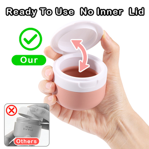 Innovativo Contenitore da Viaggio in Silicone con Tappo Ribaltabile 90ml, Contenitori Cosmetici a Prova di Perdite per Articoli da Toeletta - Product Image 2