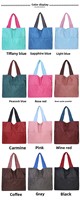 Sac nuage compact et pliable en nylon géométrique de taille moyenne, facile à ranger, imperméable, avec fermeture éclair, grande capacité, à porter à l'épaule