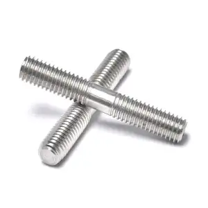 Factory Supply Threaded Rods SS 304 316 Stainless Steel M6 M8 M10 Single And Double Threades End Bolt Stud