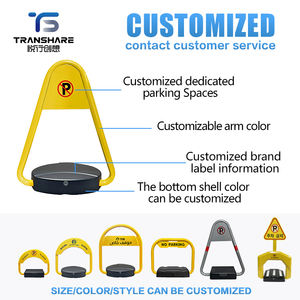 Verrou <span class=keywords><strong>de</strong></span> stationnement contrôlé multi-méthodes Protection <span class=keywords><strong>de</strong></span> place <span class=keywords><strong>de</strong></span> stationnement avec dispositif d'avertissement intégré pour la sécurité des véhicules stationnés - Product Image 3