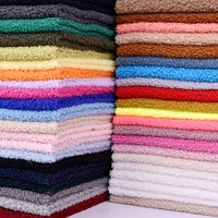 Tissu en fourrure bouclée Teddy Fleece de très bonne qualité pour manteaux, jouets, oreillers et vestes