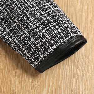 ชุดเสื้อผ้าสไตล์ลำลองและปาร์ตี้สำหรับเด็กผู้หญิง เสื้อคลุมลายสก๊อตแขนยาว + กางเกงขาสั้น ชุดผ้าสำหรับเด็ก เสื้อโค้ท กระโปรง - Product Image 3