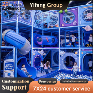 Aire de jeux intérieure sécurisée et de haute qualité pour enfants, espace de jeu souple personnalisé avec mur d'escalade et tunnel labyrinthe, usine chinoise - Product Image 3