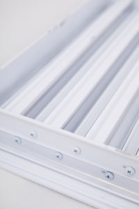 आधुनिक एल्यूमीनियम फिक्स्ड लाउवर ग्रिल आउटफिट के लिए बाहरी और कार्यालय आसान स्थापना और वापसी प्रतिस्थापन - Product Image 5