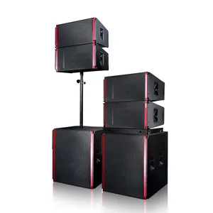 Sistem Speaker profesional, audio video 12 inci sistem Speaker line array sistem suara luar ruangan