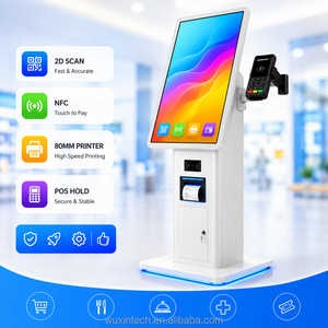 ตู้คีออสก์แบบตั้งพื้นหน้าจอสัมผัสขนาด 27 นิ้ว ระบบ Win 10 ดีไซน์ใหม่ พร้อมระบบชำระเงินด้วยตนเอง เครื่องสแกนคิวอาร์โค้ด และเ<span class=keywords><strong>ค</strong></span>รื่องพิมพ์ (อุปกรณ์เสริม) - Product Image 2