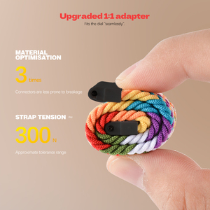 Bande magnétique CAOWTAN pour <span class=keywords><strong>Huawei</strong></span> <span class=keywords><strong>Watch</strong></span> <span class=keywords><strong>GT</strong></span> 2 <span class=keywords><strong>3</strong></span> Bracelet pour Samsung <span class=keywords><strong>Watch</strong></span> 6 5 4 <span class=keywords><strong>Pro</strong></span> Classic Active2 20mm 22mm Bracelet tressé en nylon - Product Image 4