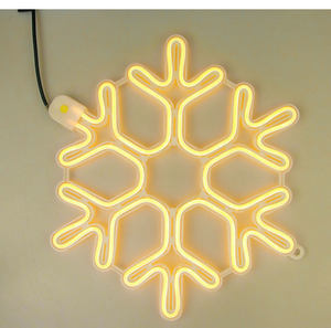 <span class=keywords><strong>ไฟ</strong></span>นีออน LED แบบเชือก สำหรับตกแต่งคริสต์มาส ภายในและภายนอกอาคาร กันน้ำ IP65 พลาสติก รูปแบบฝนตกดาวตก เกล็ดหิมะ <span class=keywords><strong>หลอด</strong></span>นีออน - Product Image 4