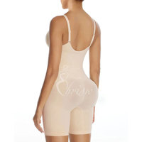 Vêtements de corps complets sans couture avec fermeture éclair sur le devant Vêtements de corps complets Fajas Colombianas Femmes Vêtements de corps complets Shaper Compression Fesses