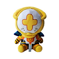 Peluche Robot Kawaii de Haute Qualité, Douce, 25 cm, avec Rembourrage en Coton PP, Poupées Gabriel pour les 14 ans et plus, Cadeaux d'Anniversaire/Noël