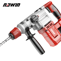 NAWIN Marteau perforateur multifonctionnel à percussion sans fil Marteau perforateur rotatif sans fil 20v Marteau perforateur électrique
