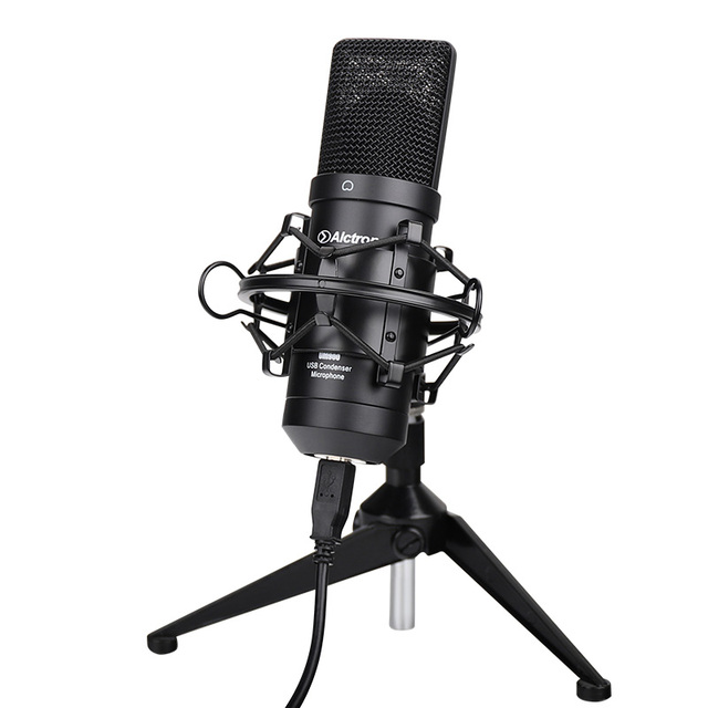 Alctron UM900 Professional USB Type-A/C Condenser Microphone | Plug-and-Play Studio Recording & Podcast Mic for Desktop & Laptop