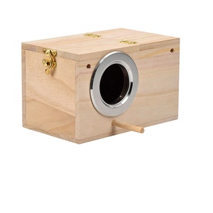 Jaula de alta calidad Para <span class=keywords><strong>Aves</strong></span>, Jaula Para cría de pájaros, portadores y casas, caja de madera Para mascotas - Product Image 1