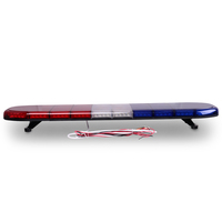 CIGO LED-8508 DC12-24V 1.2M 88LED 264W Barre lumineuse de signalisation d'urgence pour voiture en PC + alliage d'aluminium