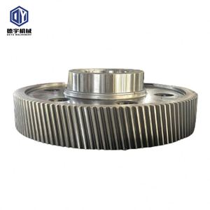Engrenage de transmission hélicoïdal double personnalisé de haute qualité engrenages à grand module engrenage hélicoïdal en acier de grand diamètre 42crmo - Product Image 2