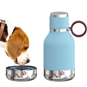 Premium Double Wall Vacuum Insulated Pet Water Vessel 304 Stainless Steel Build for <b>Dog</b> Cat Outdoor Travel Hiking <b>Drinking</b> - Product Image 3