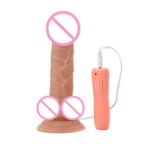 <span class=keywords><strong>Dildo</strong></span> Vibrante Telecomandato di Alta Qualità per Masturbazione Femminile, Realistico 8 Pollici con Funzione di Vibrazione e Oscillazione, Giocattolo Sessuale per Adulti - Product Image 5