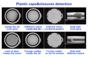เครื่องตรวจสอบอัตโนมัติด้วยระบบกล้อง CCD สำหรับตรวจสอบข้อบกพร่องของฝาพลาสติก ระบบตรวจสอบด้วยภาพความแม่นยำสูงสำหรับอุตสาหกรรม รับประกัน 1 ปี - Product Image 3