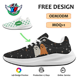 Zapatillas de Golf Ghost Besties al por Mayor, OEM, ODM, con Logotipo Personalizado, Nombre del Equipo, Transpirables, Cómodas, con Amortiguación de Malla - Product Image 1