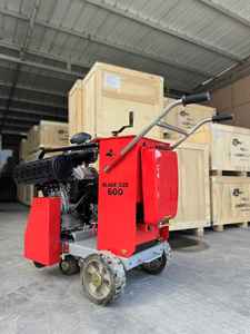 Scie de coupe de route portable de type Q600 Machine de coupe de mur à propulsion manuelle avec composants de moteur et de noyau d'engrenage - Product Image 6