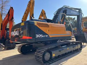 Excavatrice d'occasion Hyundai R305LC-9T, d'origine coréenne, 30 tonnes, sur chenilles, en bon état, disponible à la vente - Product Image 6