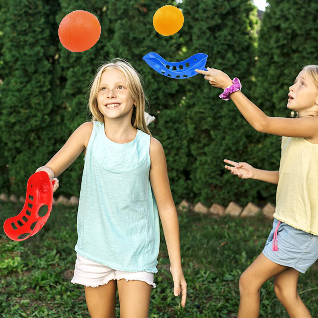 Teksome Ensemble de de Lancer et d'attraper – Kit de de Ballon de | Plage, de Lancer et d'attraper des balles, Jeux de Plein air Classiques, Jeux de Plage, Jeux de Cour
