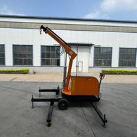 Promotion : Grue de sol électrique 2T (2000 kg) avec rotation à 360 degrés, machine de levage de moteur, palan mobile à crochet