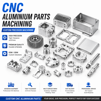 Pièces CNC en aluminium anodisé de précision et en acier inoxydable, composants de fraisage sur mesure avec finition de surface et services d'électroérosion à fil.