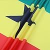 Bandera Nacional de Ghana de Poliéster de 3x5 Pies, <span class=keywords><strong>Precio</strong></span> de Fábrica Promocional, para Eventos Deportivos al Aire Libre, Animación de la Nación Ghana - Product Image 6