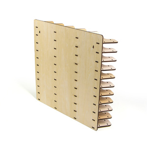 Vente directe d'usine depuis 16 ans, boîtes en <span class=keywords><strong>bois</strong></span> découpées au laser personnalisées pour voitures de collection, panneaux muraux, présentoirs de voitures durables - Product Image 5