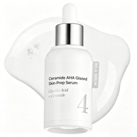 Numbuznn No.4 Ceramide AHA PHA Glazed Skin Prep Serum, Suero Exfoliante Suave con Ácido Glicólico y PHA para una Textura Suave