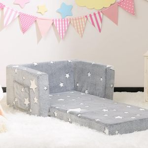 Compression Pack Luminous Children's Sofa Foldable <b>Kids</b> Sofa Bed Plush Warm KD Baby Sofa Is Suitable for Bedroom <b>Kids</b> Furniture - Product Image 5