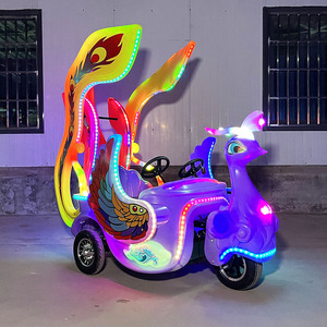 Personalizado 48V 500W niños Ride-on coche eléctrico luminoso <span class=keywords><strong>Phoenix</strong></span> ruedas inflables para parques infantiles interior educativo uso en el aeropuerto - Product Image 3