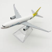 Modèle d'avion en alliage moulé sous pression A330 à l'échelle 1:400, 16 cm, cadeau promotionnel de luxe, en vente
