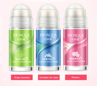 BIOAQUA-desodorante antitranspirante para hombres y mujeres, fragancia refrescante, hidratante, roll-on