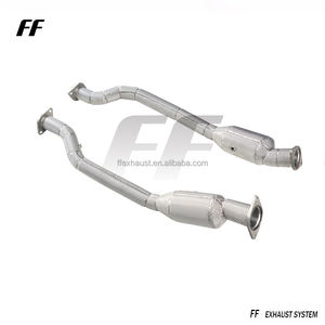 Tuyau de descente de haute qualité pour jeep Grand Cherokee <span class=keywords><strong>SRT</strong></span> 6.4 système d'échappement de tuyau de descente de Performance de course - Product Image 4